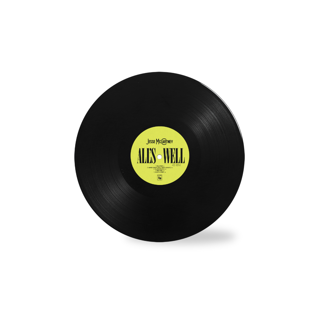 ALL'S WELL VINYL - BLACK