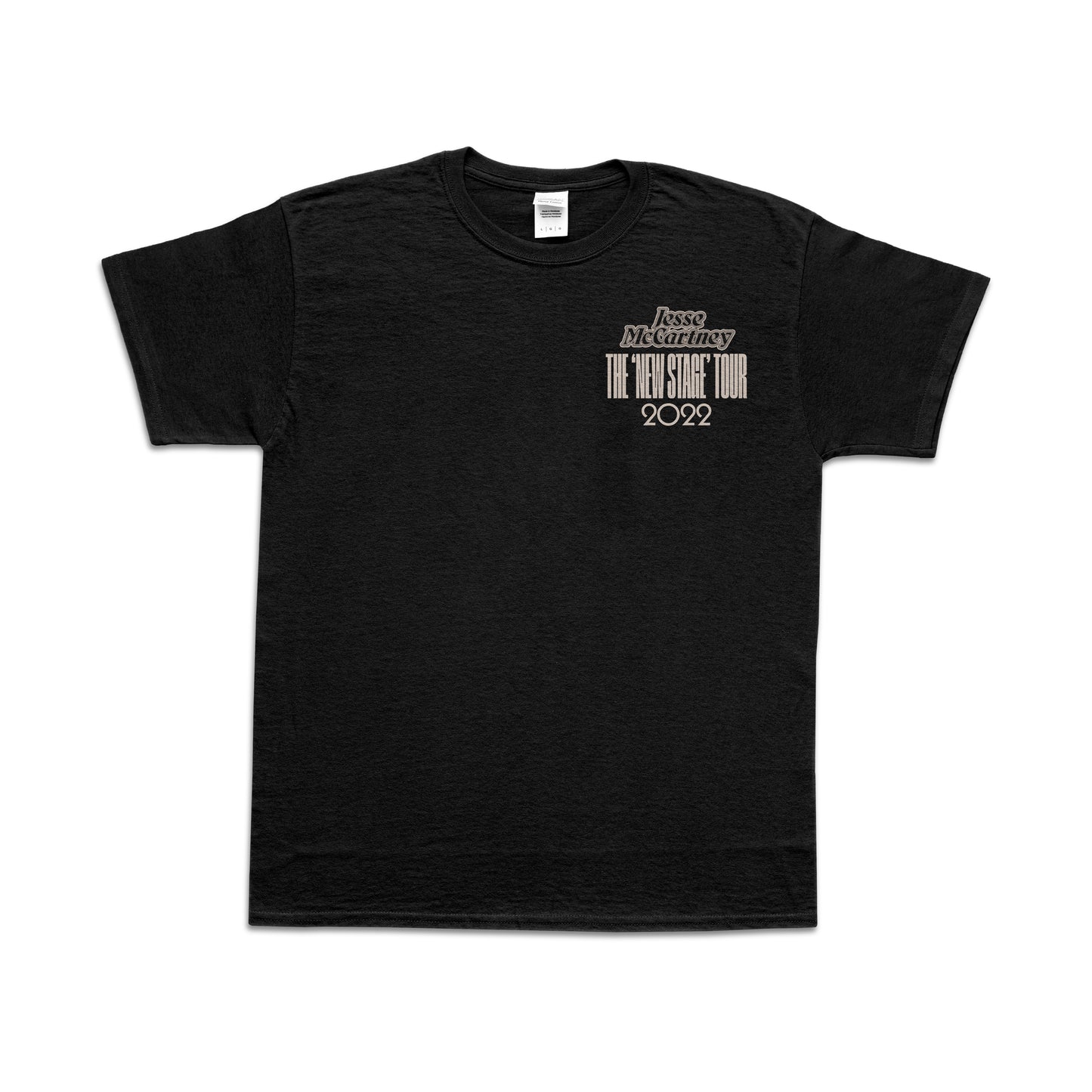 NEW STAGE TOUR T-SHIRT - BLACK