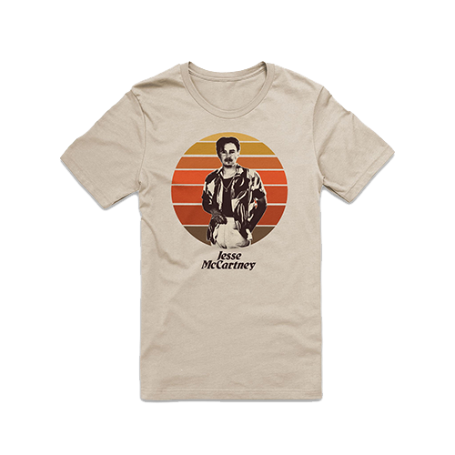 SOLAR CIRCLE TEE - CREAM